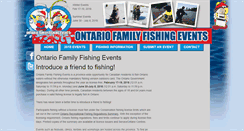 Desktop Screenshot of ontariofamilyfishing.com